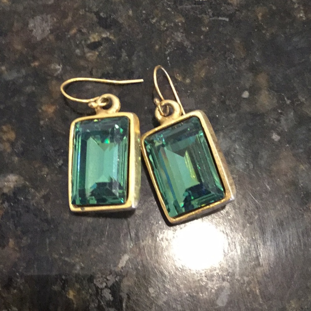 Warner Emerald Drop Earrings